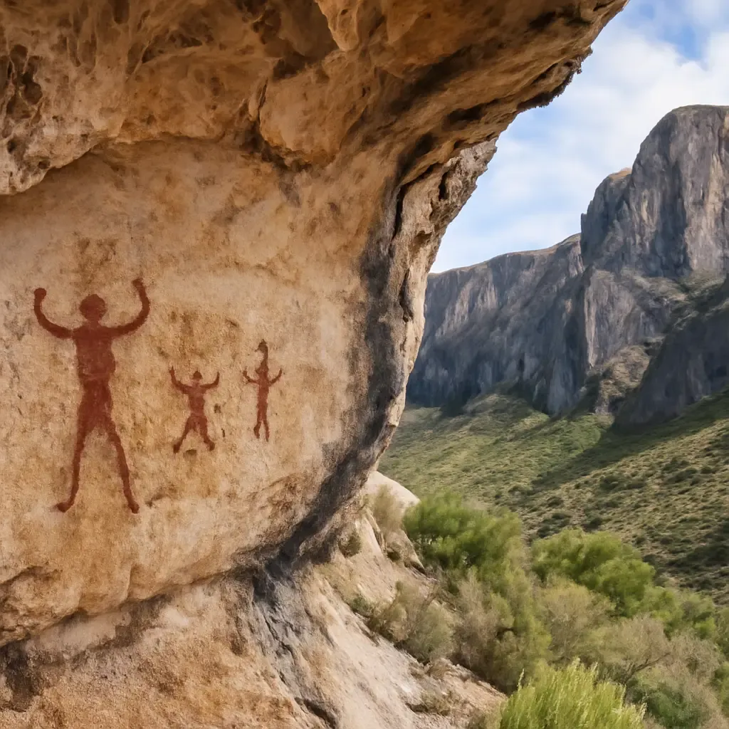 Archeologie costa blanca - Pla de Petracos: UNESCO-grotschilderingen