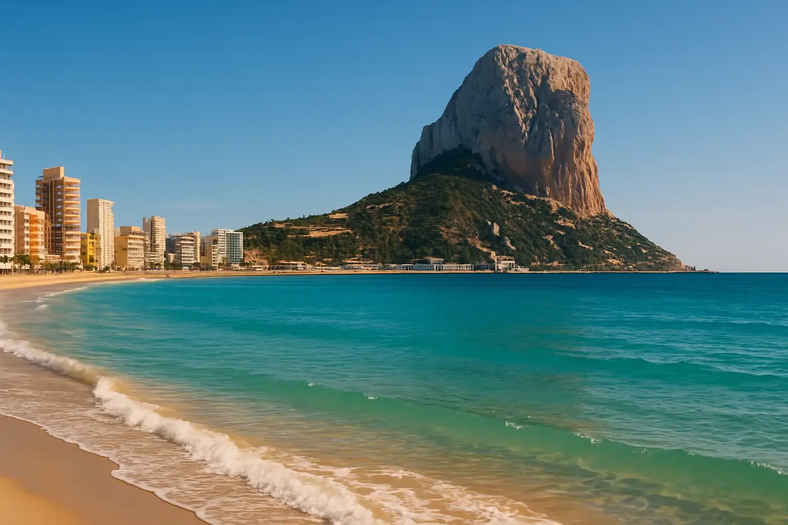 Calpe: in de schaduw van de Penon de Ifach