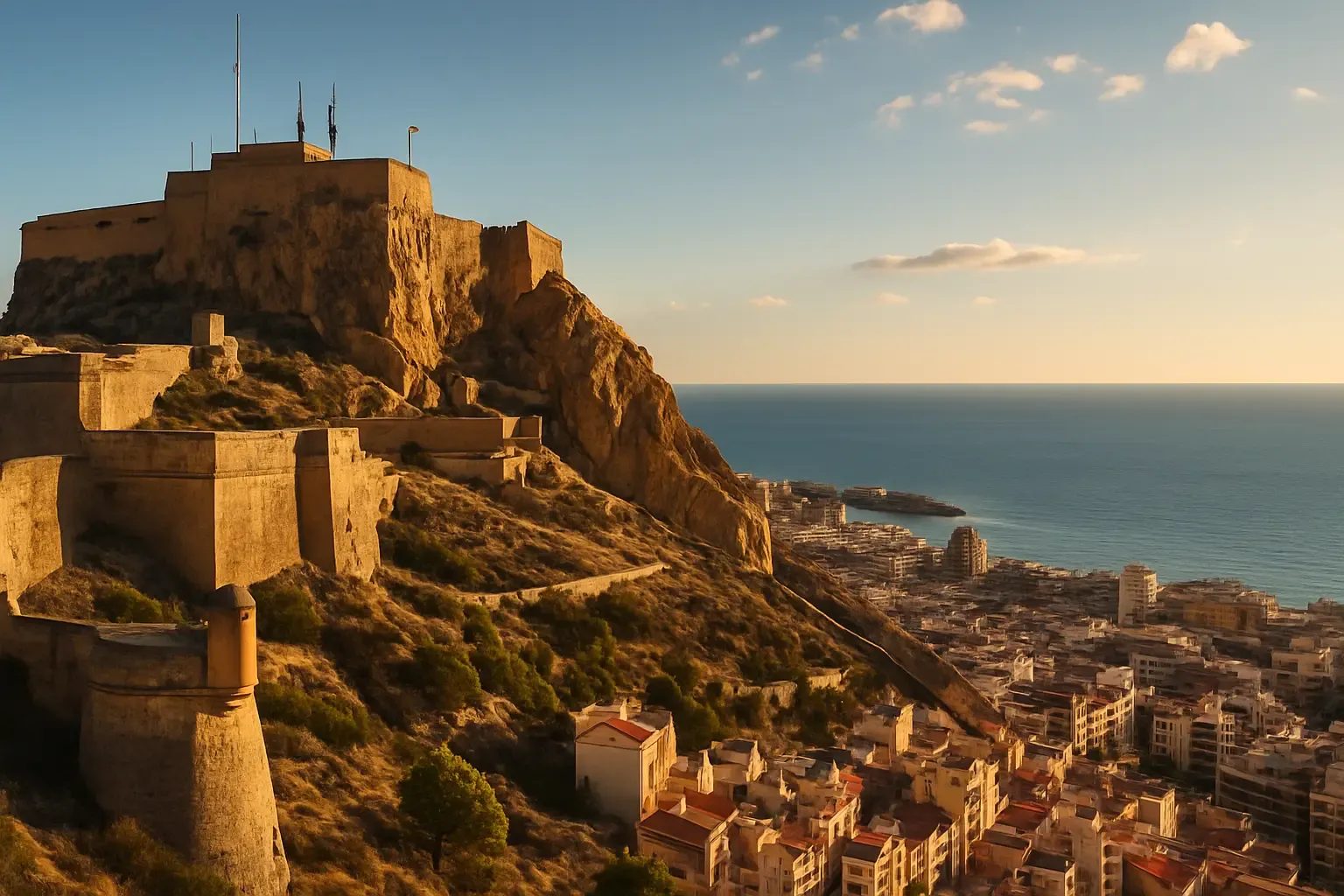 Castillo de Santa Bárbara: het indrukwekkendste kasteel van Alicante