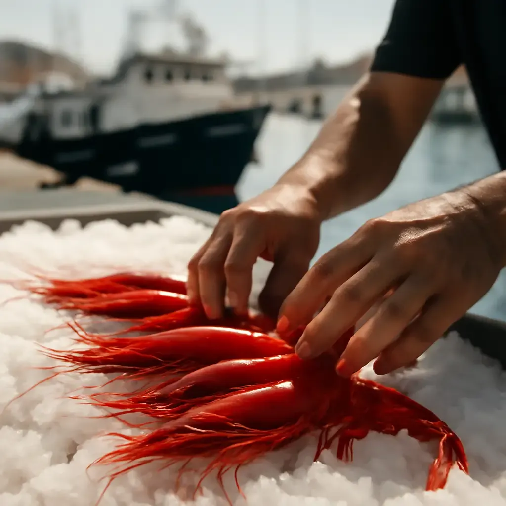 Denia gastronomie - De gamba roja: rode ster van Denia