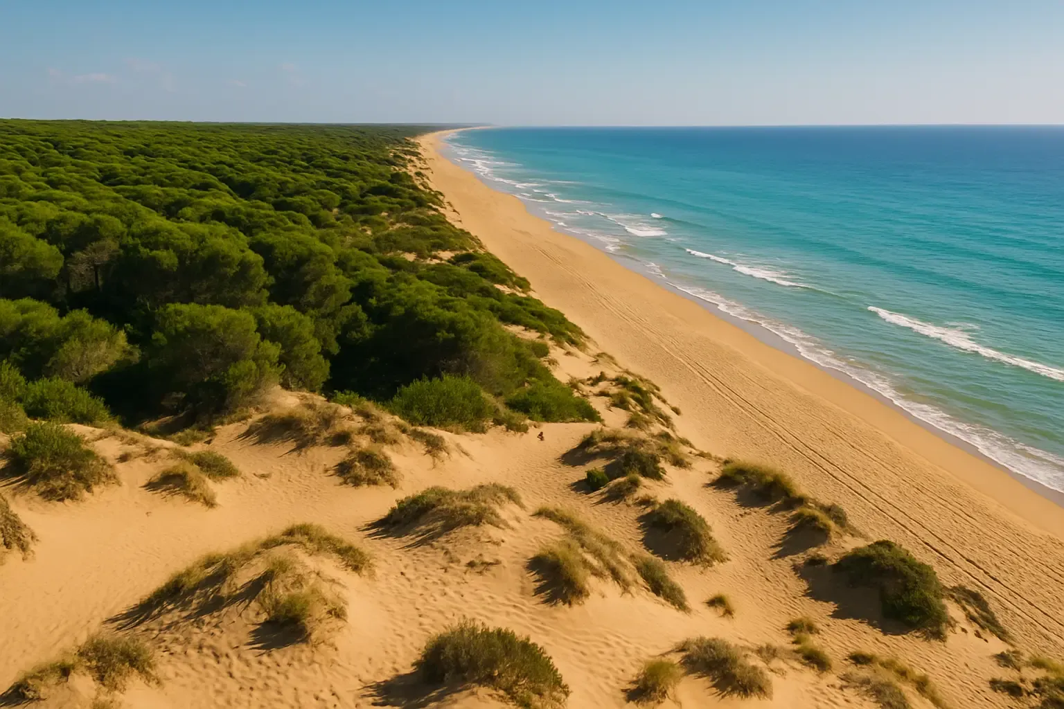 Guardamar del Segura: duinen, dennenbossen en kilometers strand