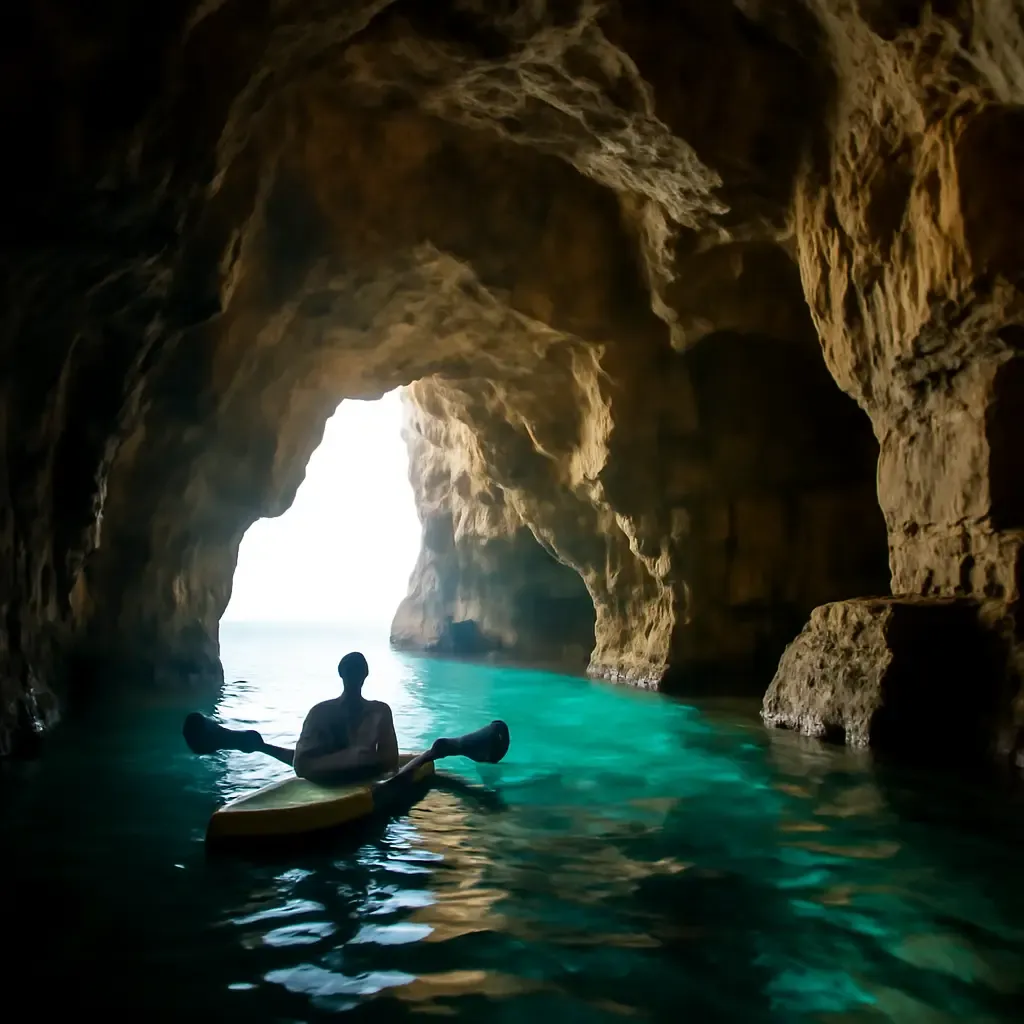 Kajakken costa blanca - De Cova Tallada per kajak