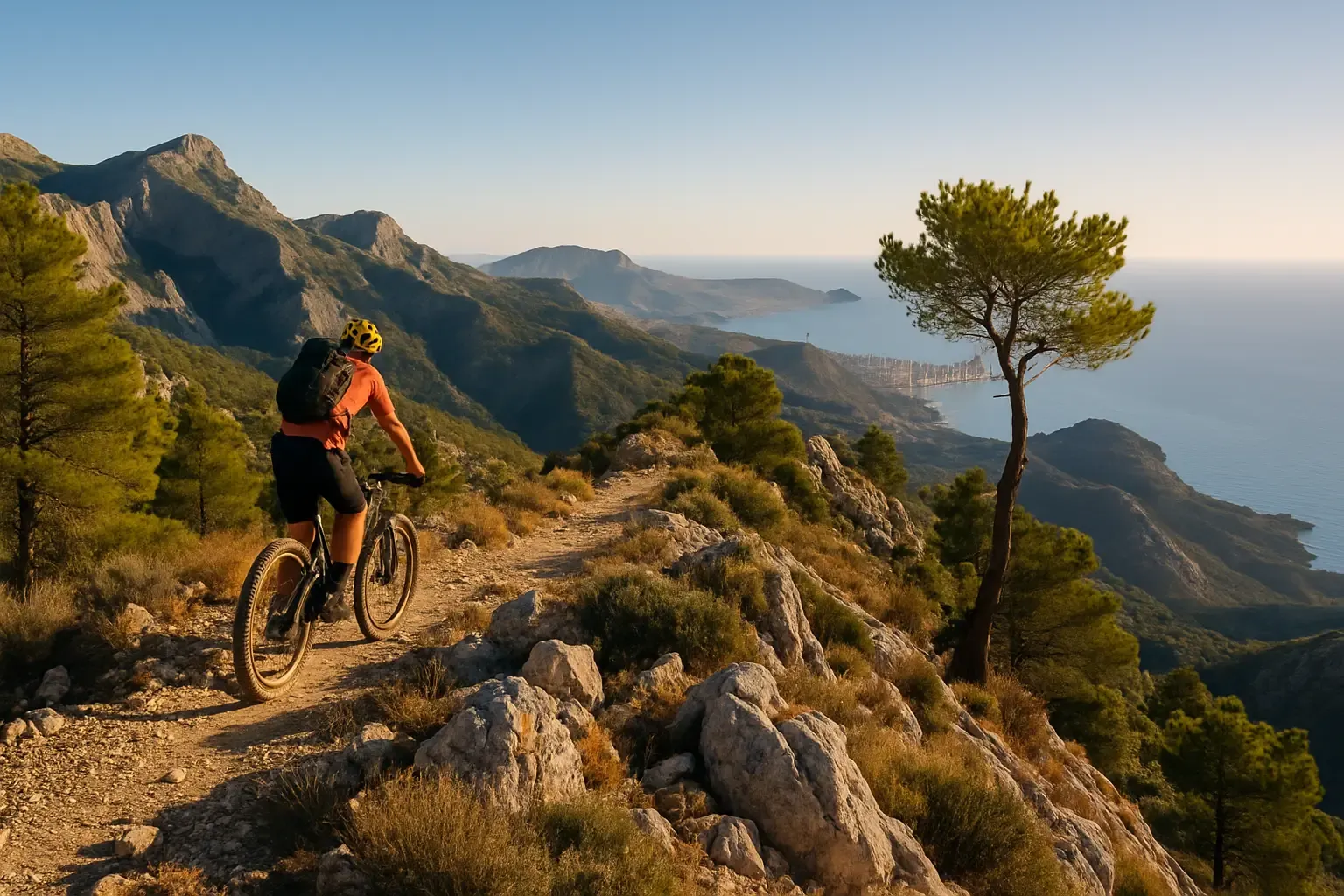 Mountainbiken in de Sierra de Aitana