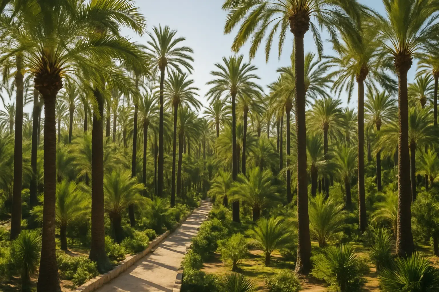 Palmenbos van Elche: het grootste palmenbos van Europa