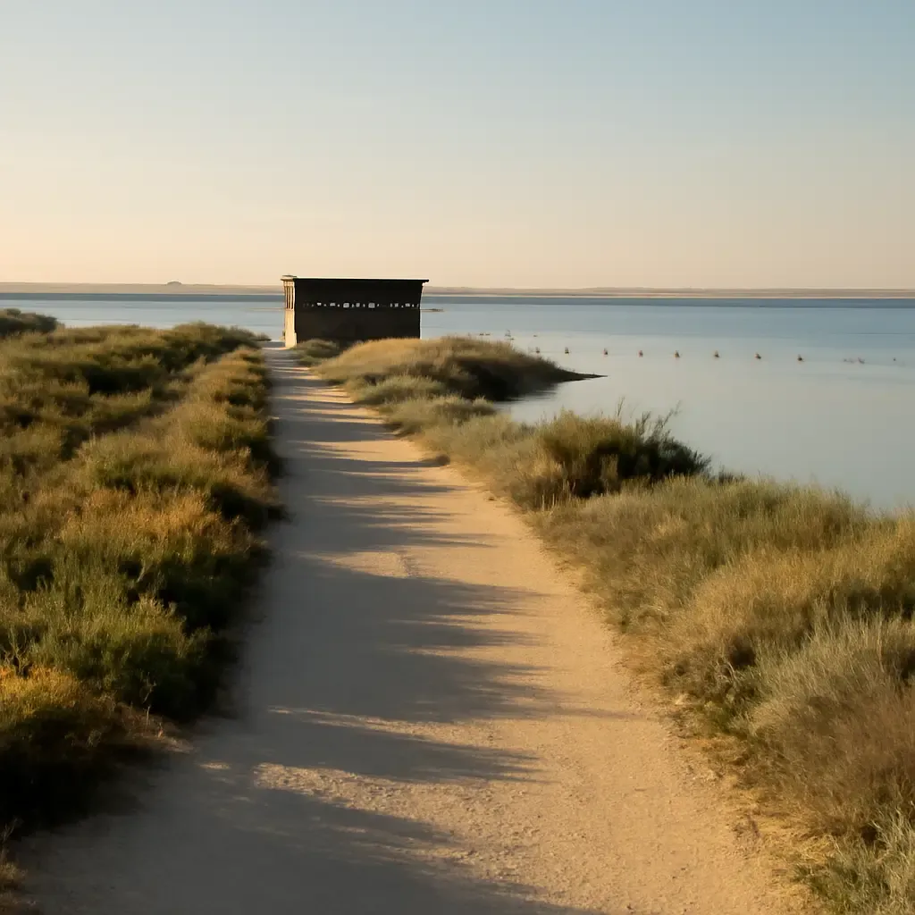 Salinas torrevieja - Wandelen rond de zoutmeren