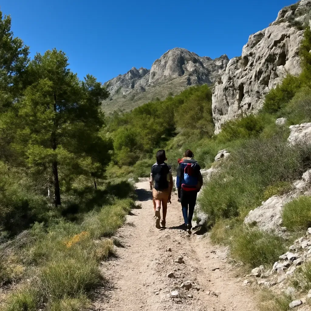 Sierra de aitana - De populairste wandelroute naar de top