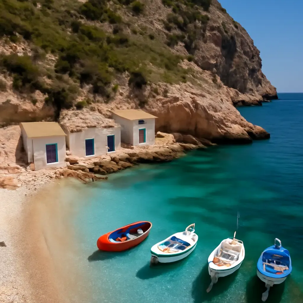 Stranden javea - De verborgen calas van Javea
